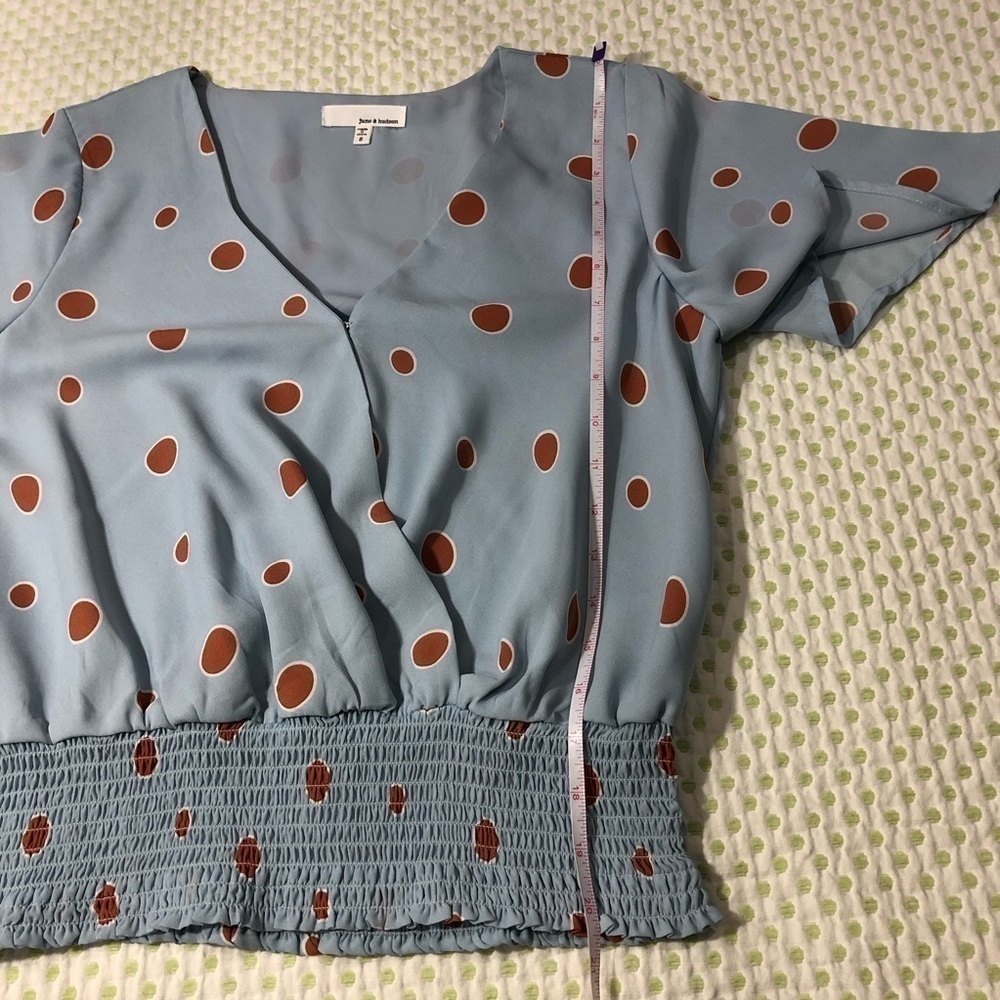 JUNE & HUDSON WOMENS BLOUSE SIZE SMALL EUC - Picture 8 of 14